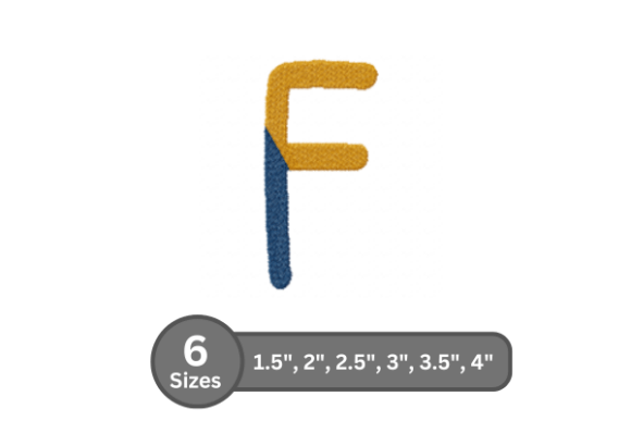 Chalk Split Alphabet - F Review for Small Business Merch